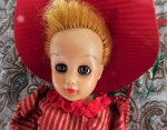 dc fashion doll red face